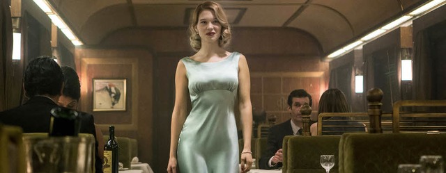 Mit der Lizenz zum Kssen: Lea Seydoux als  Bond-Girl Madeleine Swann  | Foto: Sony, AfP