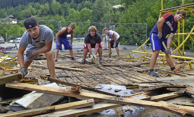 Der Sportpark liegt der Jugend  am Her...eugestaltung hat im  Sommer begonnen.   | Foto: Archiv: Stellmach