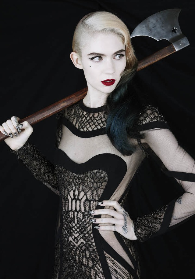 Grimes mit schlagendem Argument  | Foto: 4AD/Beggars Group