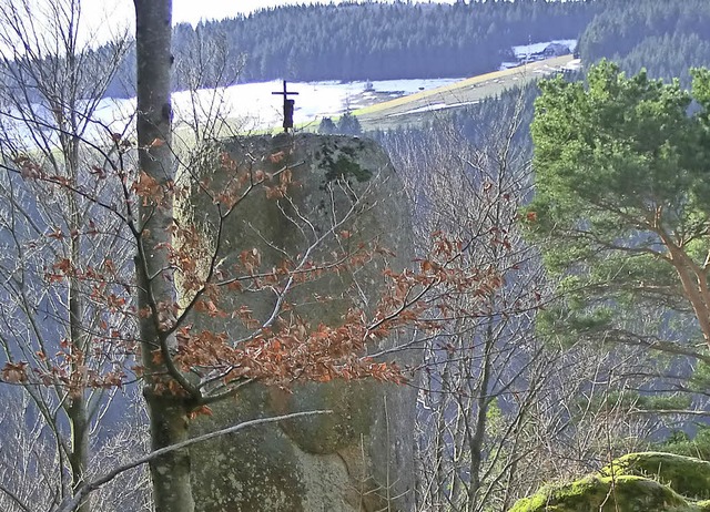 ber Yach und Rohrhardsberg in der Wel...ot;Wanderung in die Geschichte&quot;.   | Foto: Roland Gutjahr