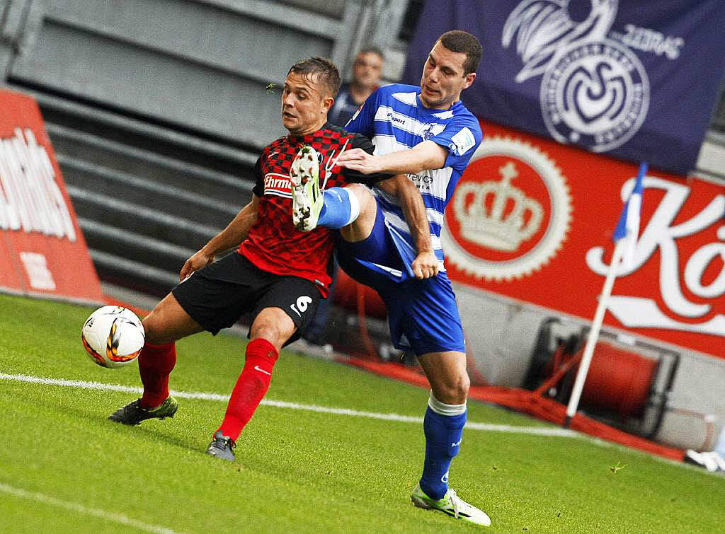 Besser gestartet, aber dann doch das Gegentor kassiert. Der SC Freiburg holt nur einen Punkt bei den 