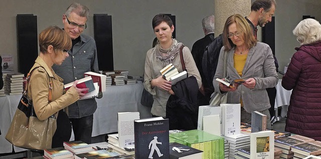 Die Buchbasel lockt Literaturfreunde nach Basel   | Foto: Martina David-Wenk