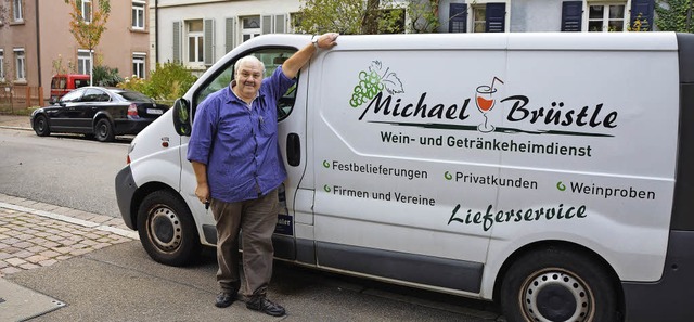 Seit 20 Jahren  fr Kunden unterwegs:  Michael Brstle  | Foto: anfe