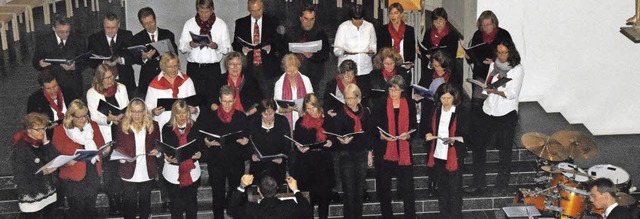 Vereint: Canto Allegro (katholisch) und Gospelchor (evangelisch)   | Foto: Sarah Nltner