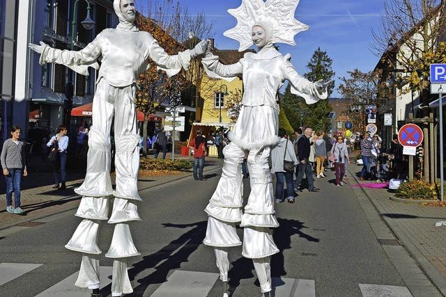 Wintermarkt bei Frhlingswetter