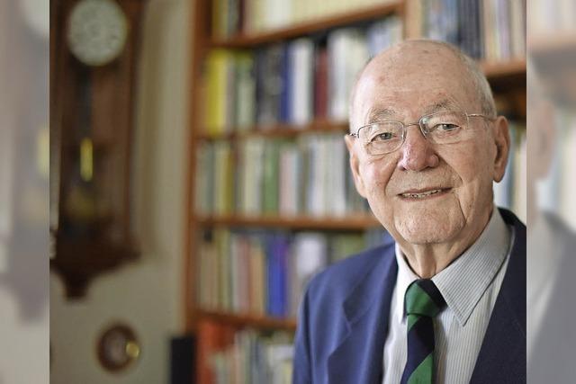Altbürgermeister Berthold Kiefer feiert seinen 90. Geburtstag