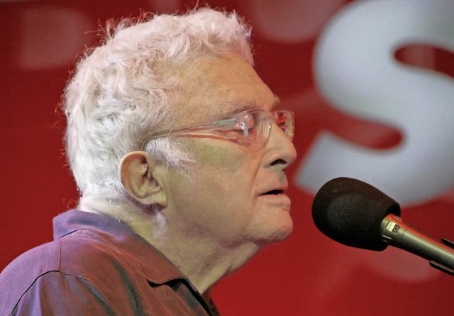 Demtiger Sptter: Randy Newman bei der Baloise Session in Basel  | Foto: Beat Eglin