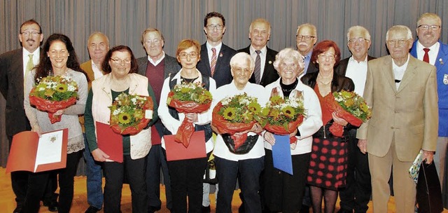 Der Turnverein kann sich auf die Treue...lrich Obrist (links) vornehmen konnte.  | Foto: SEDLAK