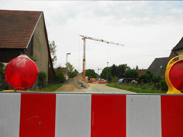 Nun ist sie bald fertig, die B-3-Baustelle in Welmlingen.  | Foto: Victoria Langelott