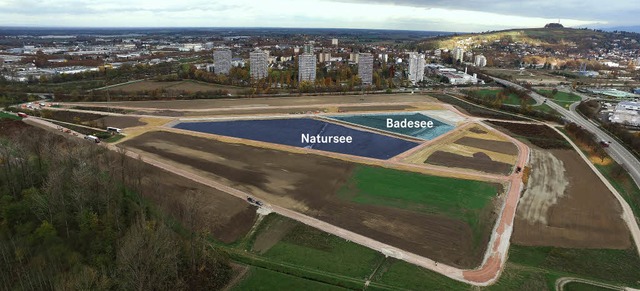 Die Konturen des knftigen Stegmattens...spektive inzwischen deutlich sichtbar.  | Foto: LANDESGARTENSCHAU GMBH