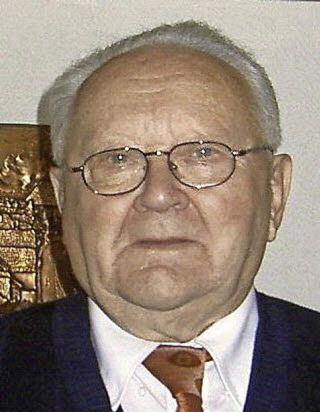 Ernst Trenkle   | Foto: dieter fink