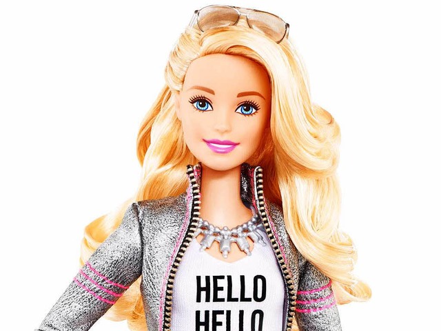 &#8222;Hello Barbie&#8220;sieht aus wi...ale Barbie &#8211; kann aber sprechen.  | Foto: dpa