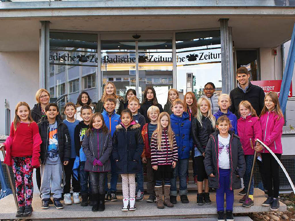 Klasse 4b der Vigelius-Grundschule aus Freiburg