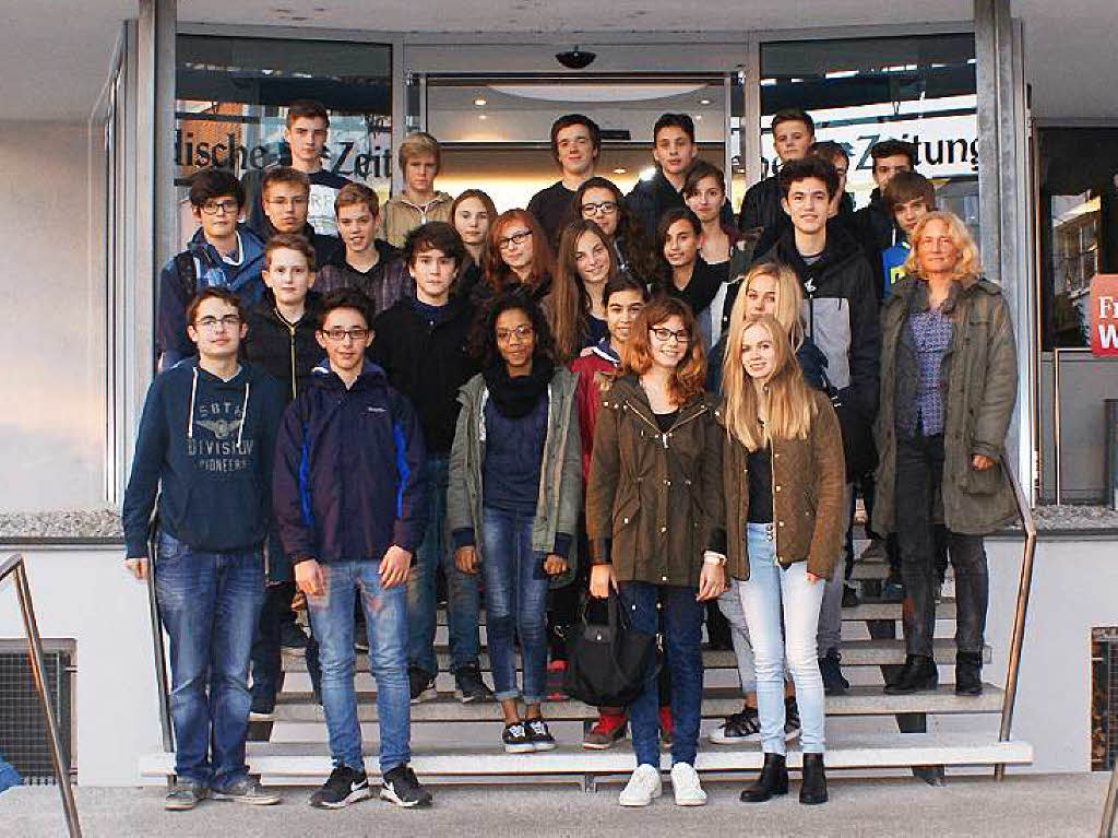 Klasse 9c des Keppler Gymnasiums aus Freiburg