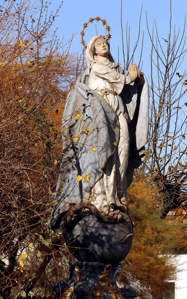 Die Immaculata soll besser zur Geltung kommen.   | Foto: heidi fssel