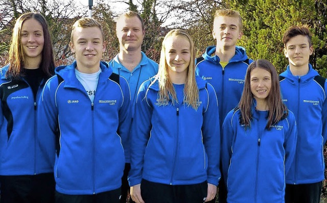 Das Team des SSV Lahr (von links):  Ja...rgs, Sophia Puchinger, Julien Schell.   | Foto:  Verein