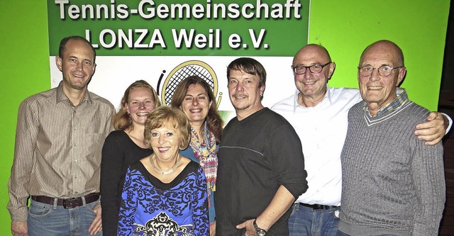 Wolfgang Keller, Nadine Pokarn, Angeli...er) bilden den Vorstand der TG Lonza.   | Foto: Privat