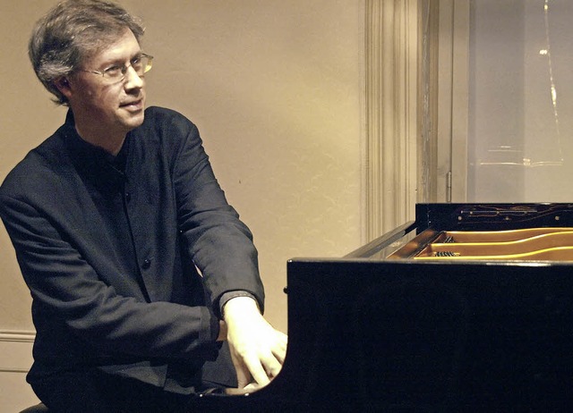 Der Pianist Ian Fountain spielte auf S...onndorf Brahms, Beethoven und Schubert  | Foto: Karin Stckl-Steinebrunner