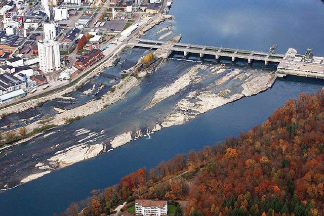 Der Rhein fhrt besorgniserregend wenig Wasser