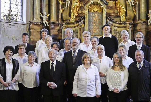 Der Kirchenchor Todtmoos hat von Juni ... sein 130-jhriges Bestehen gefeiert.   | Foto: Folles