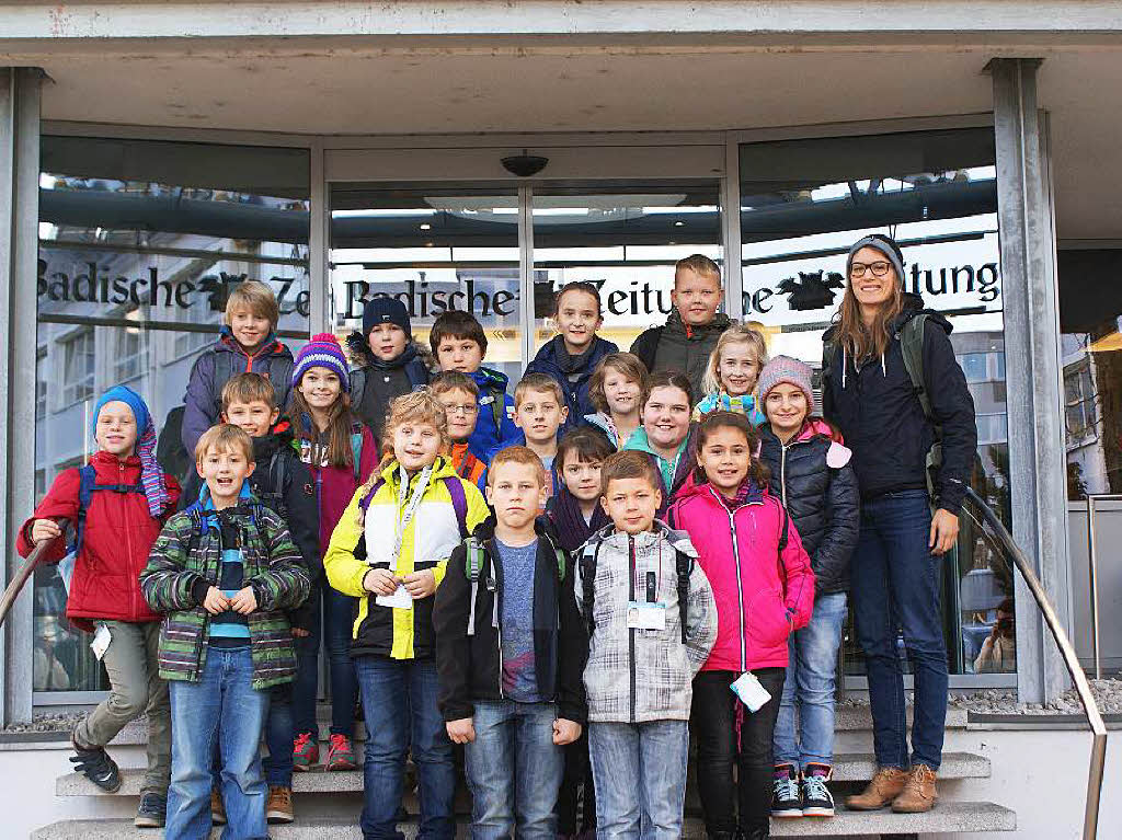 Klasse 4b der Hans-Thoma-Schule aus Weil am Rhein