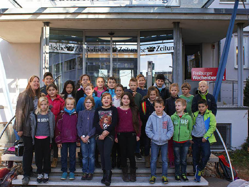 Klasse 4b der Leopoldschule Weil am Rhein