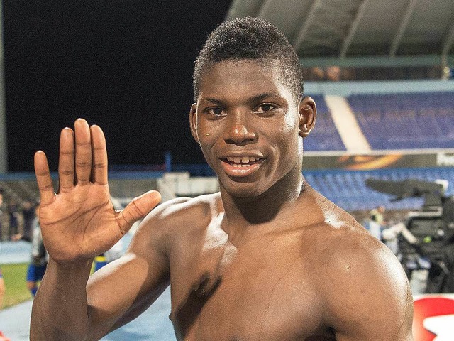 Juwel beim FC Basel: Breel Embolo, Sch... Jungtalente der Schweizer Profiszene.  | Foto: dpa