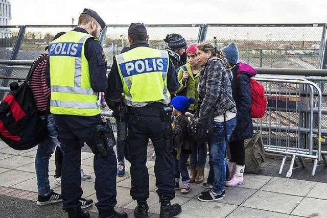 Schweden kontrolliert wegen der Flchtlinge seine Grenzen