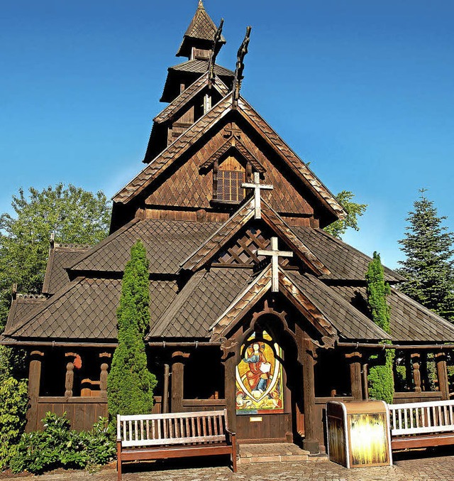 Seit zehn Jahren gibt es die Kirche im Europa-Park.   | Foto: europa-park