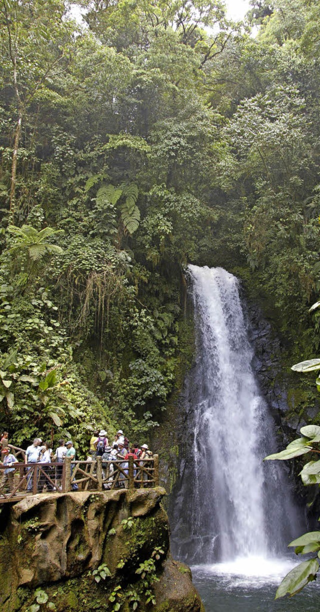 Die Lahrer Delegation 2005 im Waterfall Garden  | Foto: MANFRED DRBECK