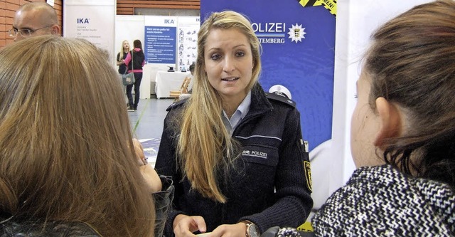 Gefragt: Der Polizeidienst  | Foto: Susanne Mller