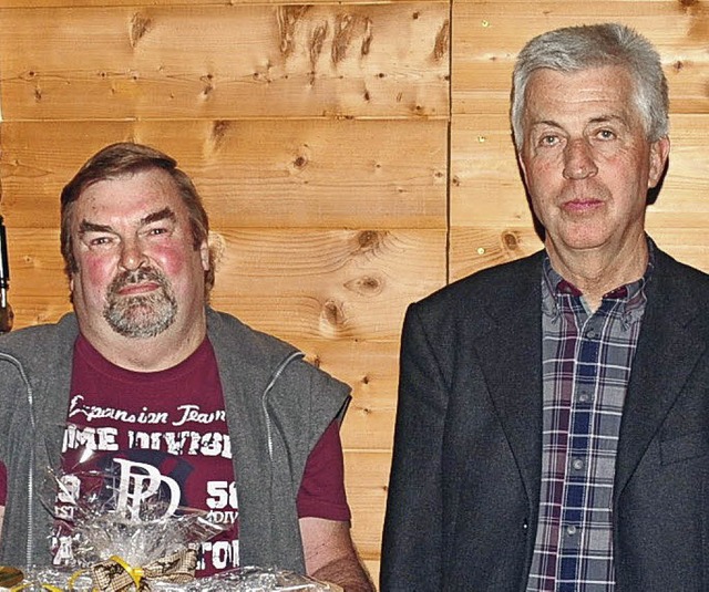 Dieter Seichter und Walter Schuble (r...n den Ruhestand verabschiedet worden.   | Foto: Stefan Pichler