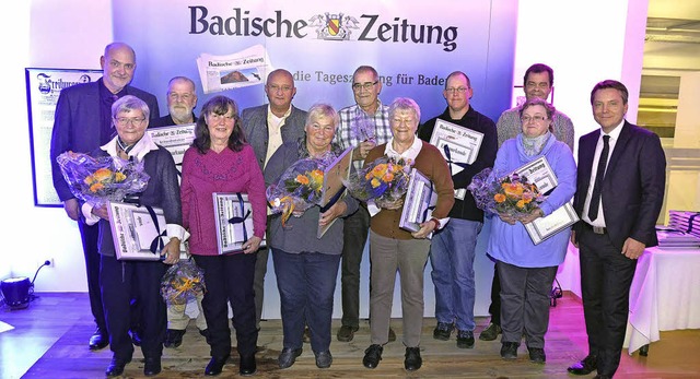 Sorgen dafr, dass die Badische Zeitun... des Vertriebs der Badischen Zeitung.   | Foto: holger Knferl