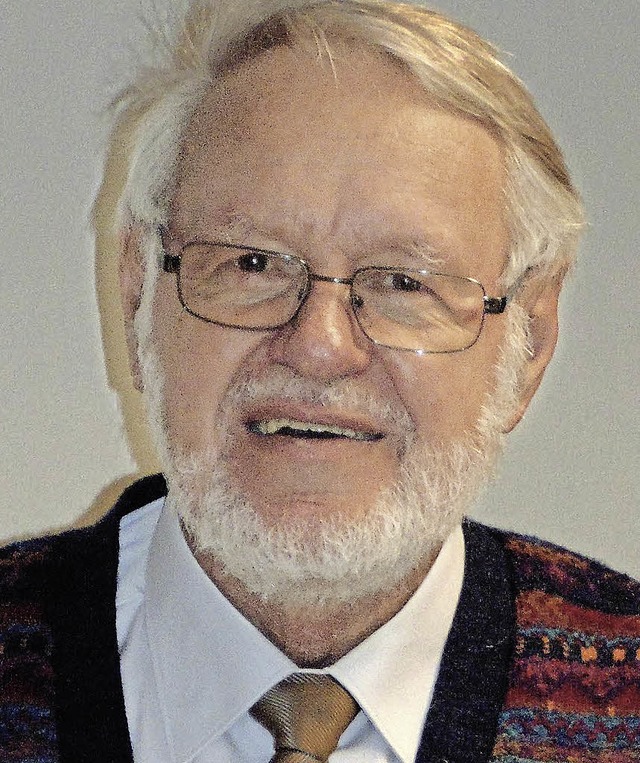 Pfarrer i.R. Klaus Zimmermann    | Foto: Gottstein