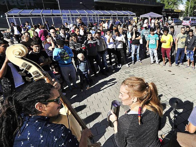 Verschiedene Initiativen und Privatleu...;El Flecha Negra&quot; Anfang Oktober.  | Foto: Thomas Kunz