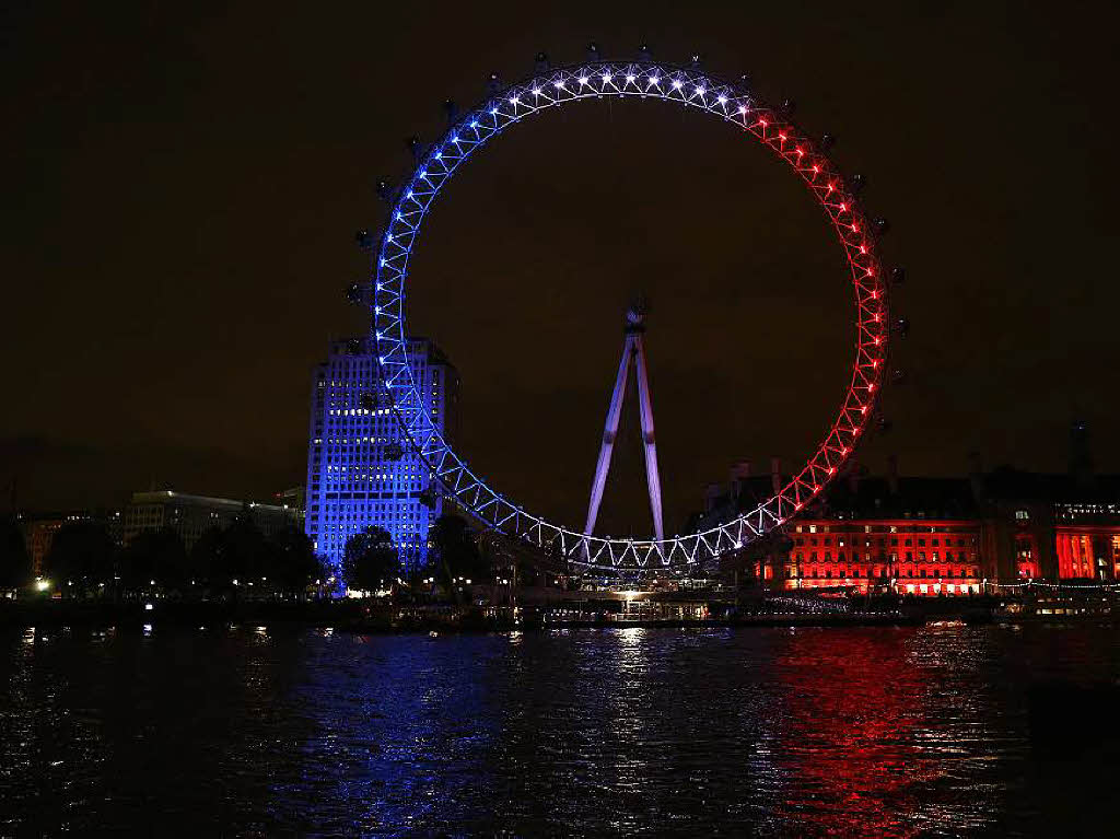 Das Millenium Wheel in London ist das grte Riesenrad Europas.