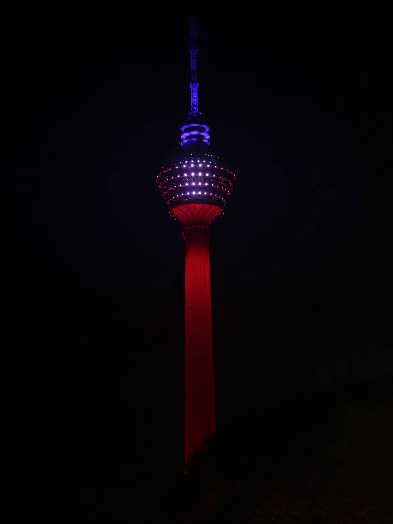 Der KL Tower in Kuala Lumpur