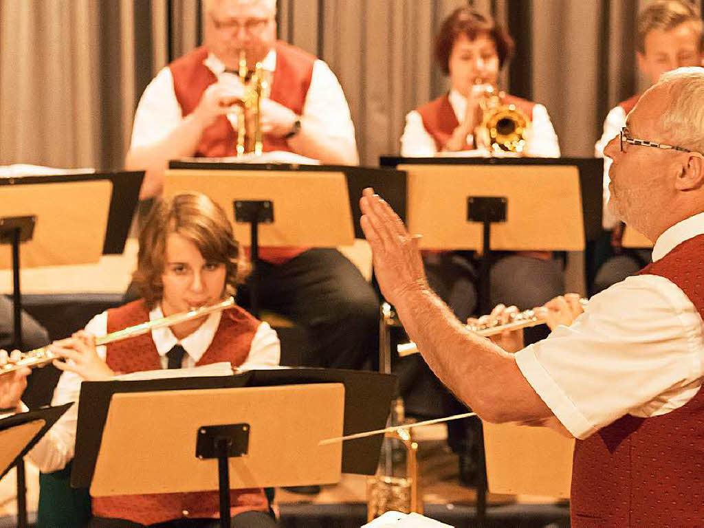 Jahreskonzert Trachtenkapelle Birkendorf (Dirigent Michael Kunzelmann) und Musikverein Schwaningen (Dirigent Roland Eckert)