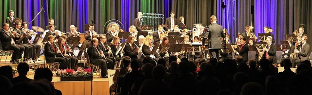 Eine musikalische Sternstunde bot der ...-Gsten in der Stadthalle Schopfheim.   | Foto: Hans-Jrgen Hege