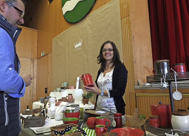 Allerlei Getpfertes hat Anja Schrder im Angebot.   | Foto: M. David-Wenk