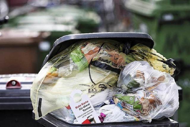 360 Mülltonnen blieben in Freiburg ungeleert