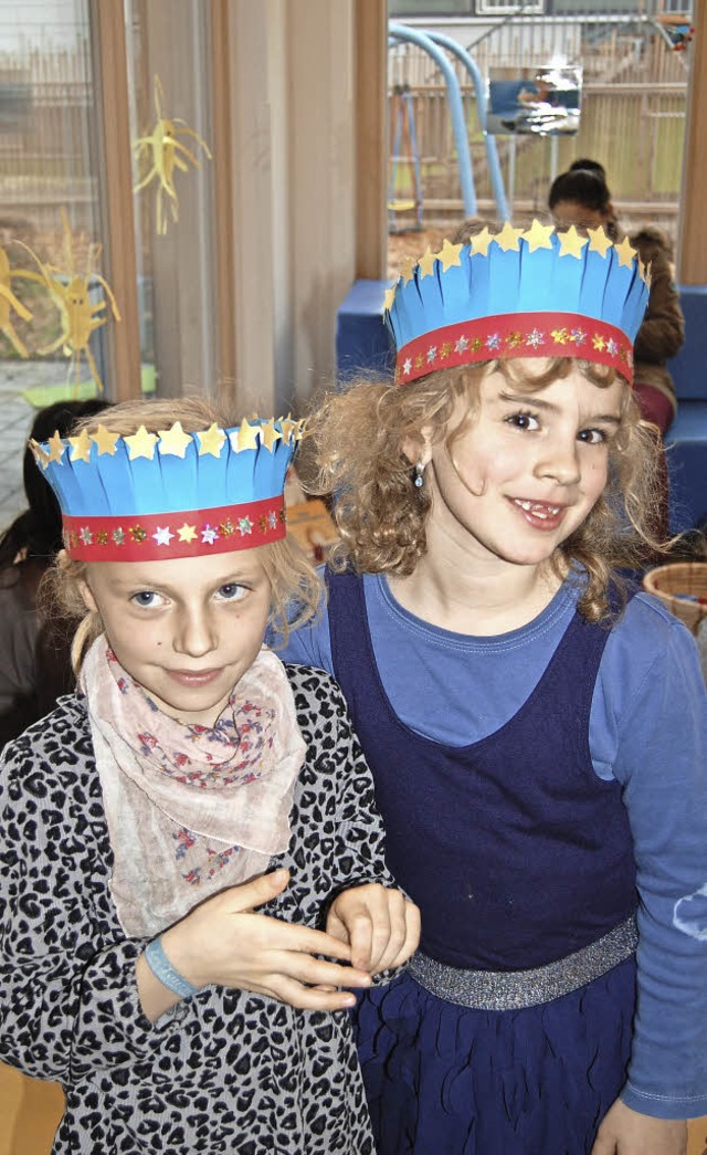 Der Kindergarten &#8222;Spielinsel&#82... die neuen Rumlichkeiten besichtigt.   | Foto: Silke Nitz