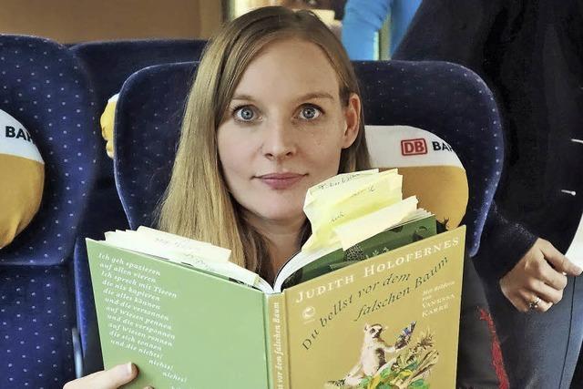 Judith Holofernes und ihre Lesung im Zug