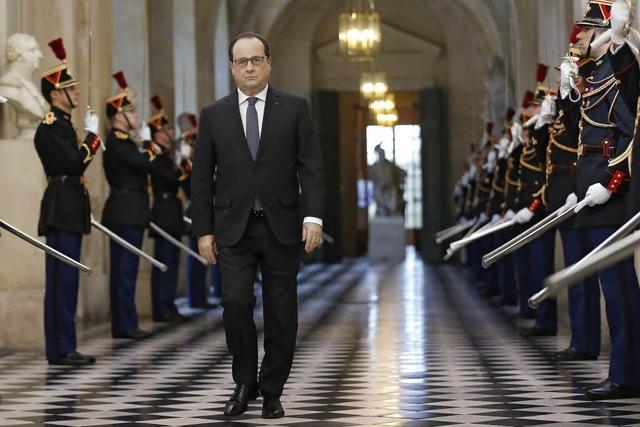 Franois Hollande und seine Rolle als Kriegsherr