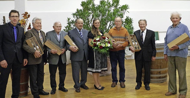 Bei der Jubilumsfeier der Winzergenos... an dem Festbankett nicht teilnehmen.   | Foto: Manuela Schmitt