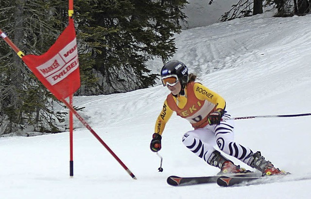 Shannon Lffelholz gehrt auch zur IG Ski Alpin Hochschwarzwald.  | Foto: Martin Siegmund