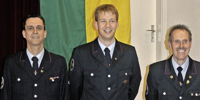 Der neue Kommandant der Feuerwehr Todt...vertretende Kommandant Dietmar Bhler   | Foto: Karin Maier