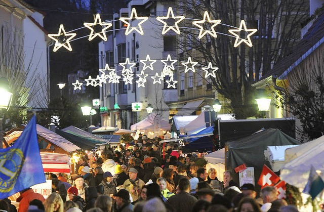 Neustart fr den Weihnachtsmarkt am Lindle  | Foto: Volker Mnch