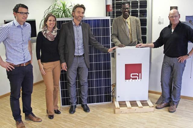 Solar-Module für Afrika