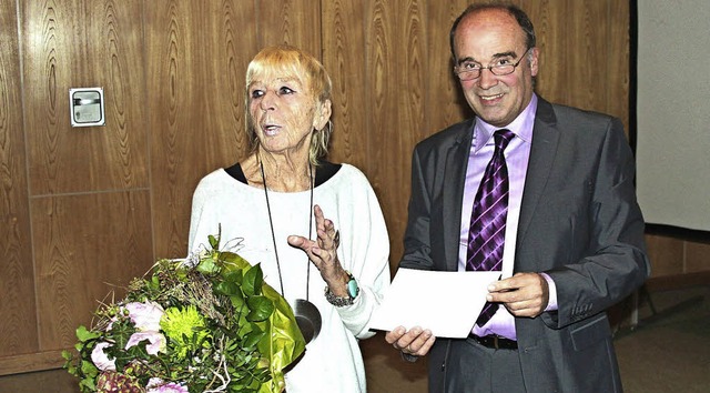 Ellen Brinkmann ist seit 40 Jahren im ...indetages von Dieter Schneckenburger.   | Foto: H. David